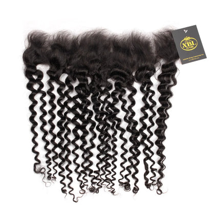 Hair 13x4 HD Lace Frontal Curly Small Knots Preplucked Hairline
