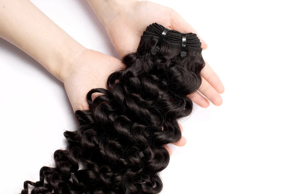 Mink Hair Jerry Curly Brazilian Hair Unprocessed Human Peruvian Hair