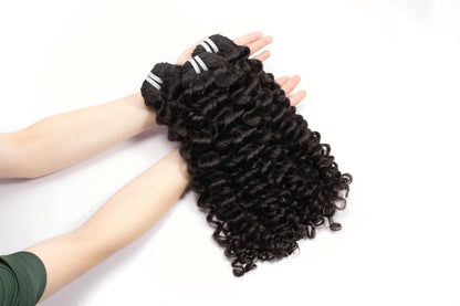 Raw Hair Premium One Donor 3 Bundle Deal Jerry curl