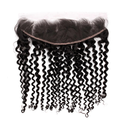 Hair 13x4 HD Lace Frontal Curly Small Knots Preplucked Hairline