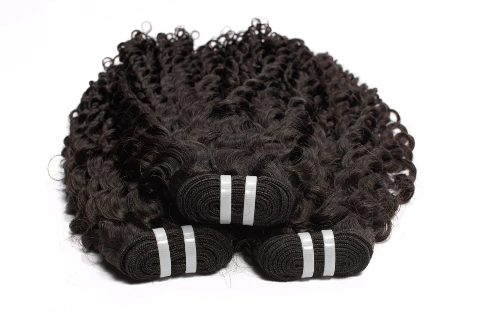 Raw Hair Premium One Donor 3 Bundle Deal Curly