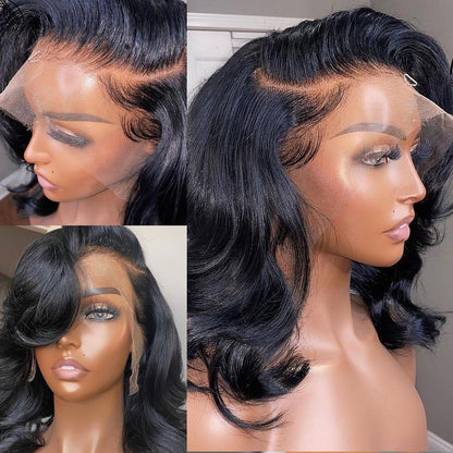 Chic Partial Short Curly Wave Wig | High-Temp Fiber | Multiple Lengths