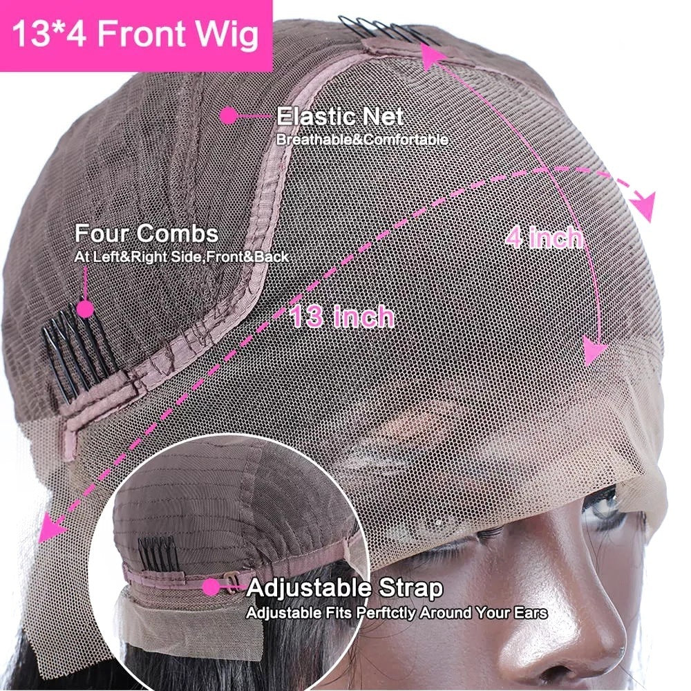 Curly Human Hair Lace Wig for Women – Full Hand-Woven, Natural Look, Multiple Lengths, No Dye or Perming6