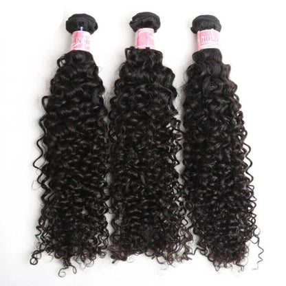 Pretty Hair Hot Selling 3 bundles deal Curly