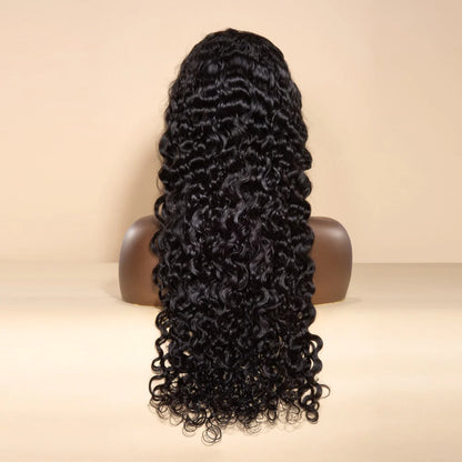 Water Wave Wig 13x4/13x6 HD Full Frontal Wig 100% Human Hair Wig