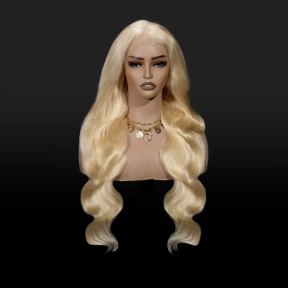 Hair 613 Frontal Wig Blonde Body Wave Wig 13x4 Lace Front Wig