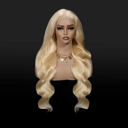 Hair 613 Frontal Wig Blonde Body Wave Wig 13x4 Lace Front Wig