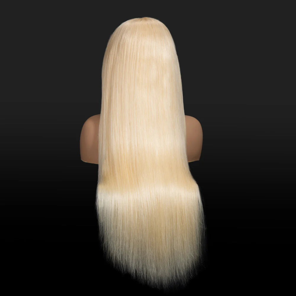 Hair 613 Blonde Lace Front Wig Straight Blonde Wig 13x4 Lace Frontal Wig 613 Human Hair Wig