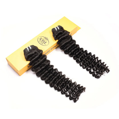 Raw Hair Premium One Donor 3 Bundle Deal Deep Wave