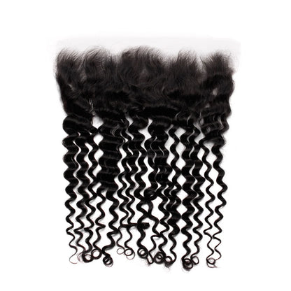 Hair 13x4 HD Lace Frontal Deep Wave Small Knots Preplucked Hairline