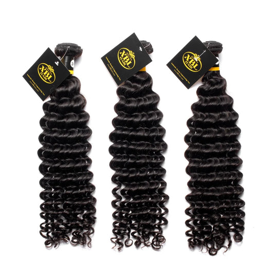 Mink Hair TopSelling 3 bundles deal Deep Wave
