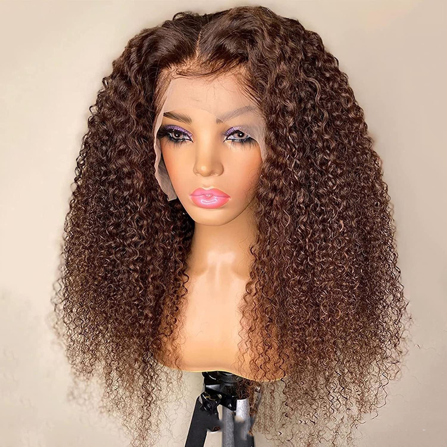 European & American Front Lace Wig – Natural Korean Silk Hair