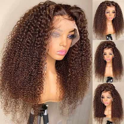 European & American Front Lace Wig – Natural Korean Silk Hair