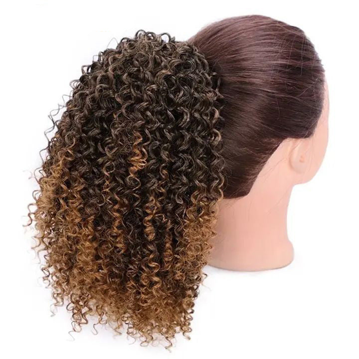 European & American Short Curly Hair Wig for Ladies – High Temperature Silk, Star Fashion Style, Various Colors