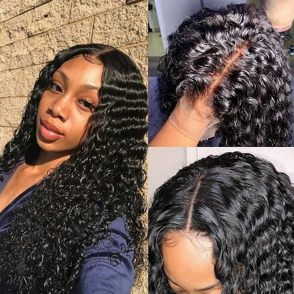 Exotic Long Curly Synthetic Wigs for Ladies | Half-Handmade, Natural Look, Heat Resistant5
