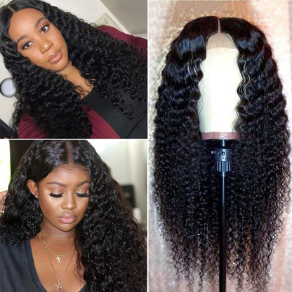 Exotic Long Curly Synthetic Wigs for Ladies | Half-Handmade, Natural Look, Heat Resistant6