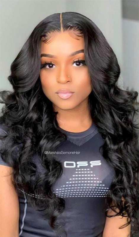 Exotic Long Curly Wig with Long Bangs | Heat-Resistant Fiber | Multiple Lengths Available