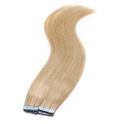 VeSunny 100% Real Human Hair Tape-In Extensions | 12-24 Inch, Silky Straight, Volume & Length
