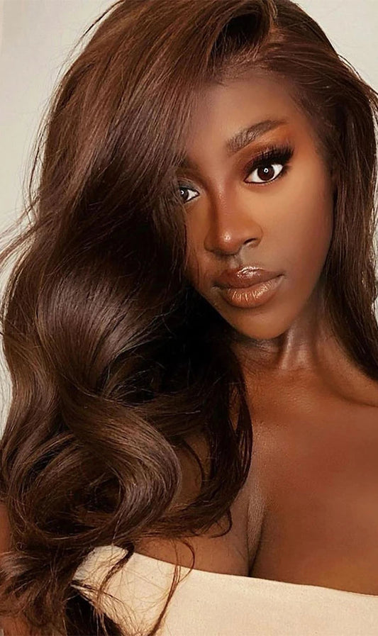 Kapelli 100% Human Body Wave Hair Bundles – No Shedding, Tangle-Free, Dyeable, Machine Double Weft