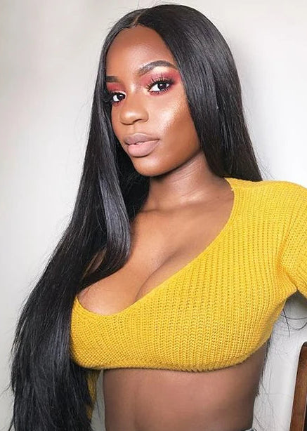 100% Malaysian Straight Human Hair Bundles – Smooth, Durable, and Perfect for Any Style