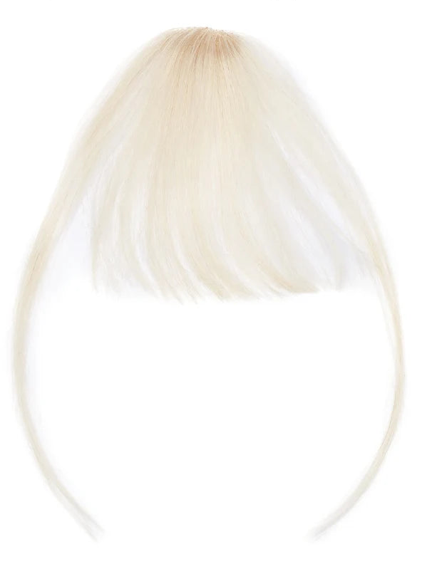 100% Human Hair Thick & Air Bangs – Clip-In Hairpiece for Natural & Elegant Style