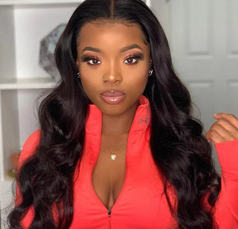 Honey Blonde & Brown Highlight Body Wave Bundles – 100% Ombre Human Hair Extensions