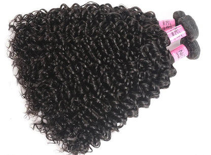 100% Unprocessed Curly Human Hair Bundles – Permed, Dyeable, Machine Double Weft Weaving