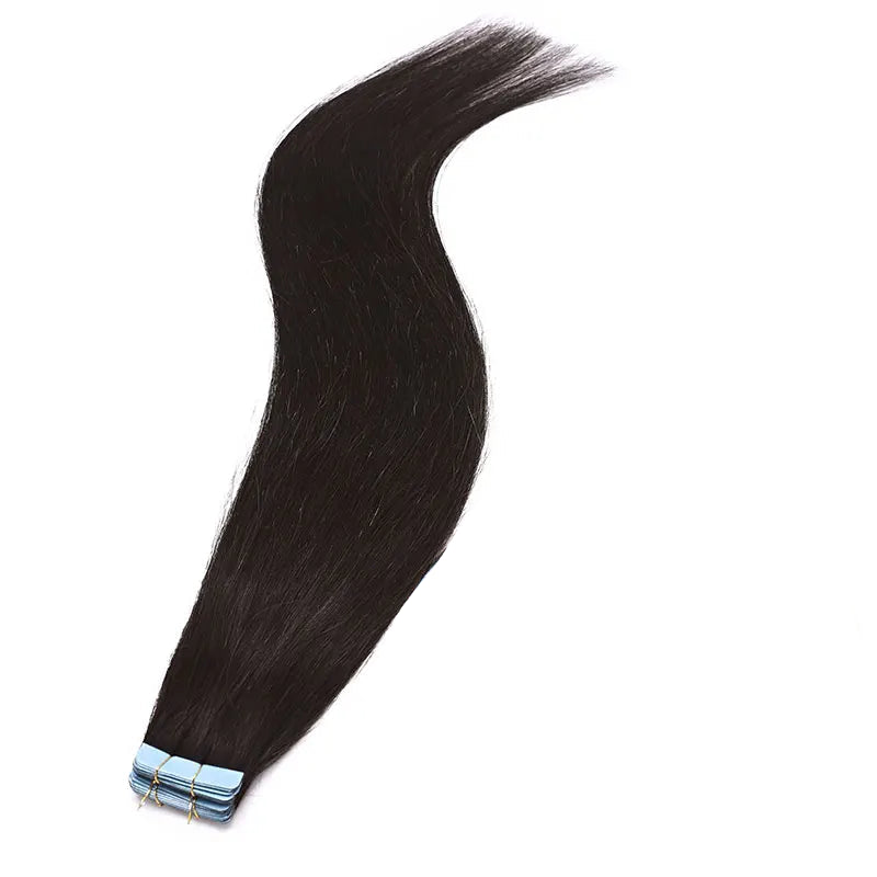 VeSunny 100% Real Human Hair Tape-In Extensions | 12-24 Inch, Silky Straight, Volume & Length