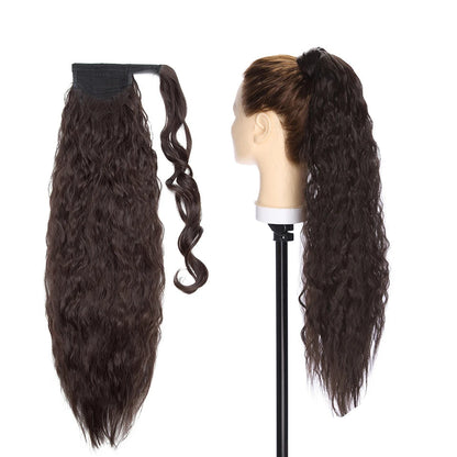 17-Inch Wavy Synthetic Clip-In Hair Extensions – Heat Resistant Fiber for Instant Volume & Style