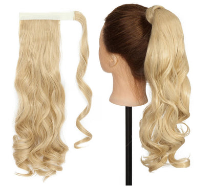 17-Inch Wavy Synthetic Clip-In Hair Extensions – Heat Resistant Fiber for Instant Volume & Style