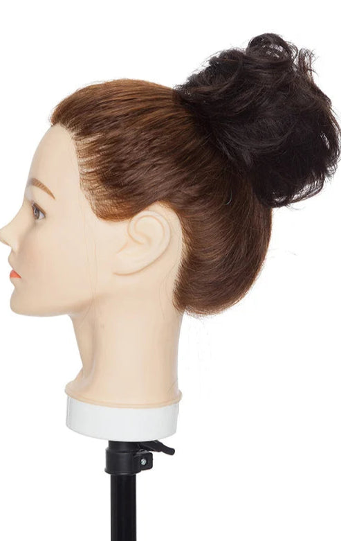 Premium Human Hair Chignon Bun – Lightweight, Natural, and Bouncy Hair Loop
