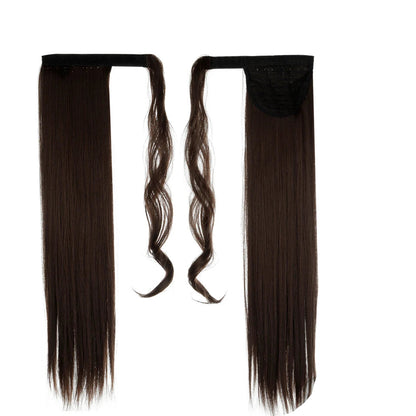 17-Inch Wavy Synthetic Clip-In Hair Extensions – Heat Resistant Fiber for Instant Volume & Style