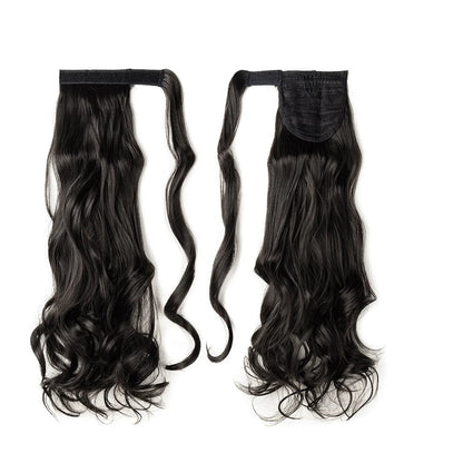 17-Inch Wavy Synthetic Clip-In Hair Extensions – Heat Resistant Fiber for Instant Volume & Style