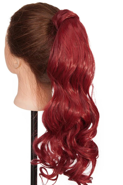 17-Inch Wavy Synthetic Clip-In Hair Extensions – Heat Resistant Fiber for Instant Volume & Style