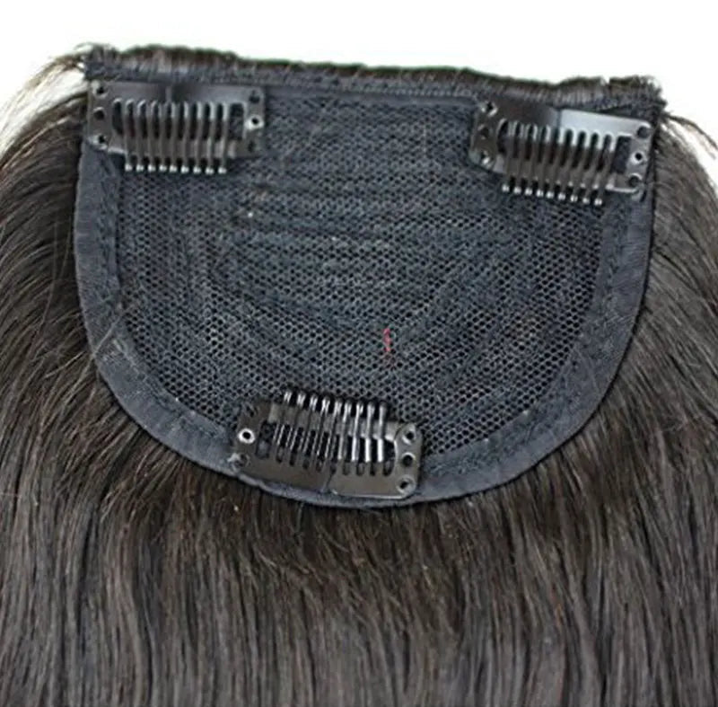 100% Virgin Human Hair Clip-In Fringe – Straight, Dyeable & Easy-to-Wear