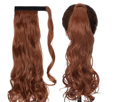 17-Inch Wavy Synthetic Clip-In Hair Extensions – Heat Resistant Fiber for Instant Volume & Style