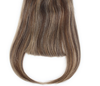 100% Virgin Human Hair Clip-In Fringe – Straight, Dyeable & Easy-to-Wear