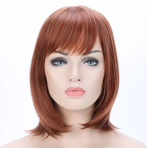 Long Straight Synthetic Wig for Women - 26+ Inches High Temperature Fiber Regular Wig, Perm & Dye Available