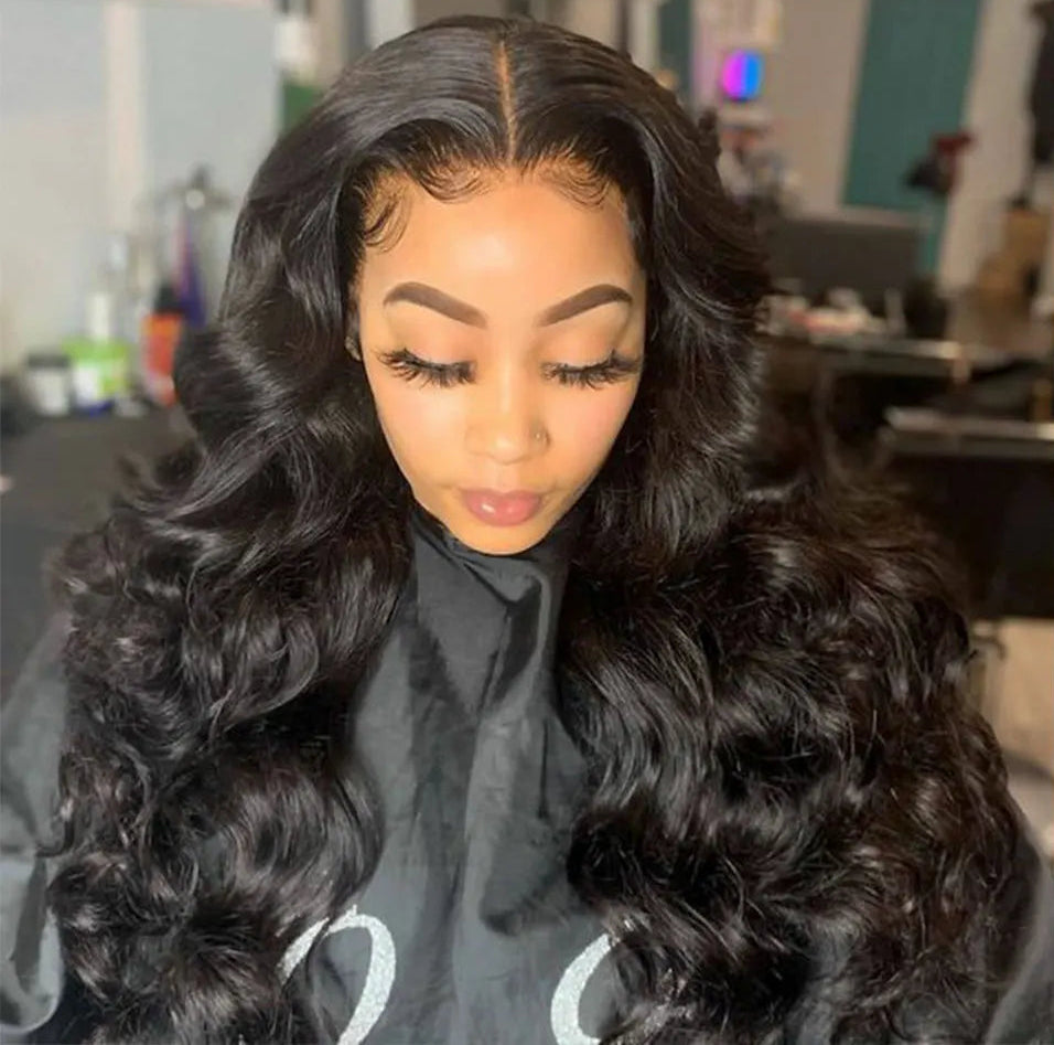 Premium Body Wave Human Hair Bundles - 100% Hair, Machine Double Weft, Dye & Perm Ready