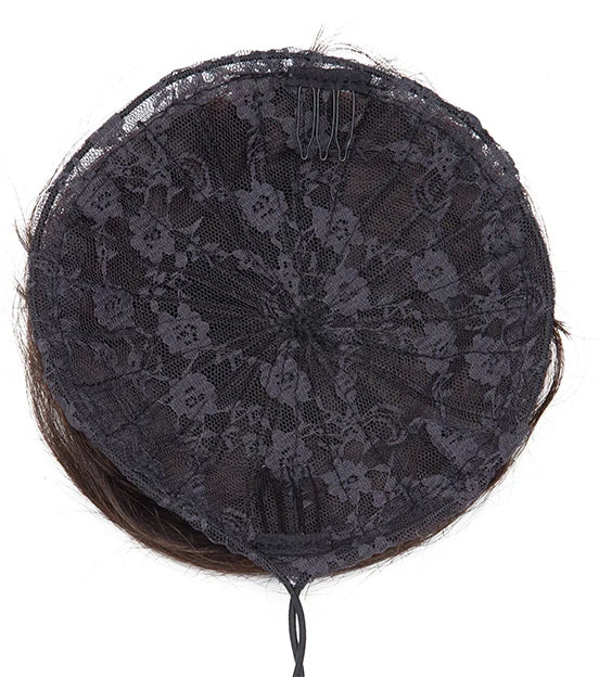 Premium Human Hair Chignon Bun – Lightweight, Natural, and Bouncy Hair Loop