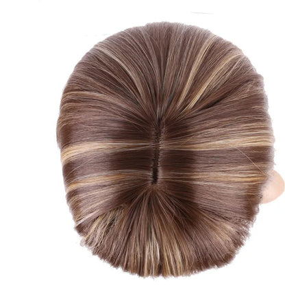 Long Straight Synthetic Wig for Women - 26+ Inches High Temperature Fiber Regular Wig, Perm & Dye Available