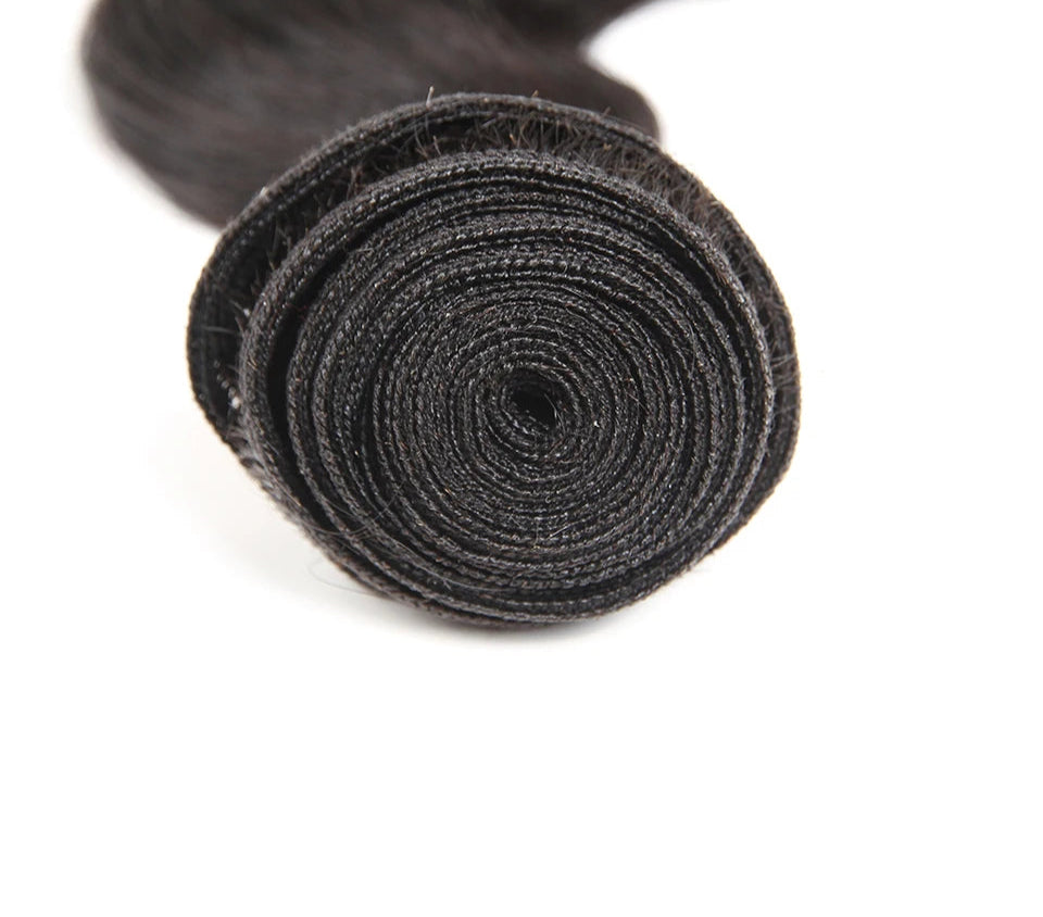 Peruvian Straight Human Hair Bundles - 100% Natural, Sew-In Weaving, Darker Colors Bleachable