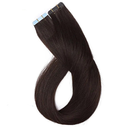 VeSunny 100% Real Human Hair Tape-In Extensions | 12-24 Inch, Silky Straight, Volume & Length