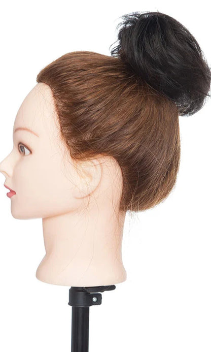 Premium Human Hair Chignon Bun – Lightweight, Natural, and Bouncy Hair Loop