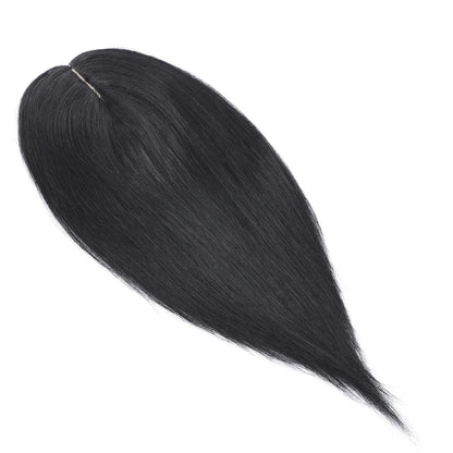 Silk Base Human Hair Toppers for Women – 100% Real Human Hair, Straight, Center-Parted, Multiple Lengths & Colors