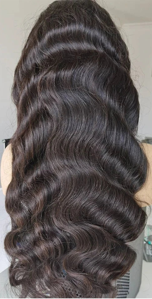 Long 26+ Inch Body Wave Lace Front Wig – 13x4 & 13x6 Transparent Swiss Lace, 100% Human Hair