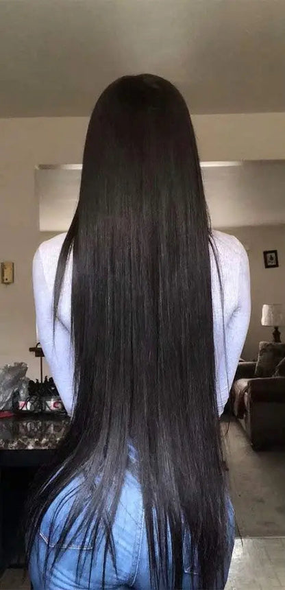 Premium Virgin Straight Human Hair Bundles – 8-40 Inches, Double Weft, No Shedding, No Tangle