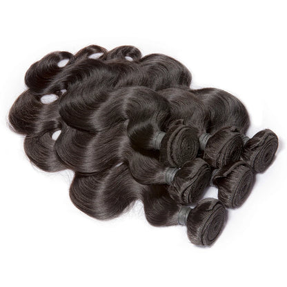 Premium Body Wave Virgin Human Hair Bundles – Sew-In, Double Weft, Natural Look, 90-100g Per Bundle