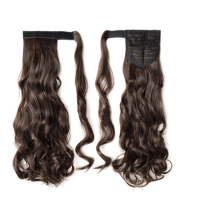 17-Inch Wavy Synthetic Clip-In Hair Extensions – Heat Resistant Fiber for Instant Volume & Style
