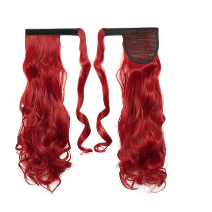 17-Inch Wavy Synthetic Clip-In Hair Extensions – Heat Resistant Fiber for Instant Volume & Style